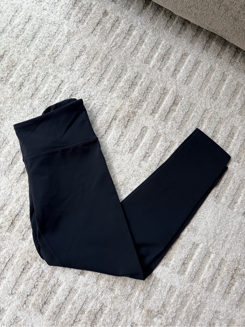 Tuff Athletics Black High-Waist Leggings